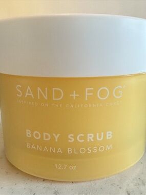 Sand + Fog Banana Blossom Body Scrub — 12.7oz